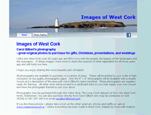 Tablet Screenshot of imagesofwestcork.com